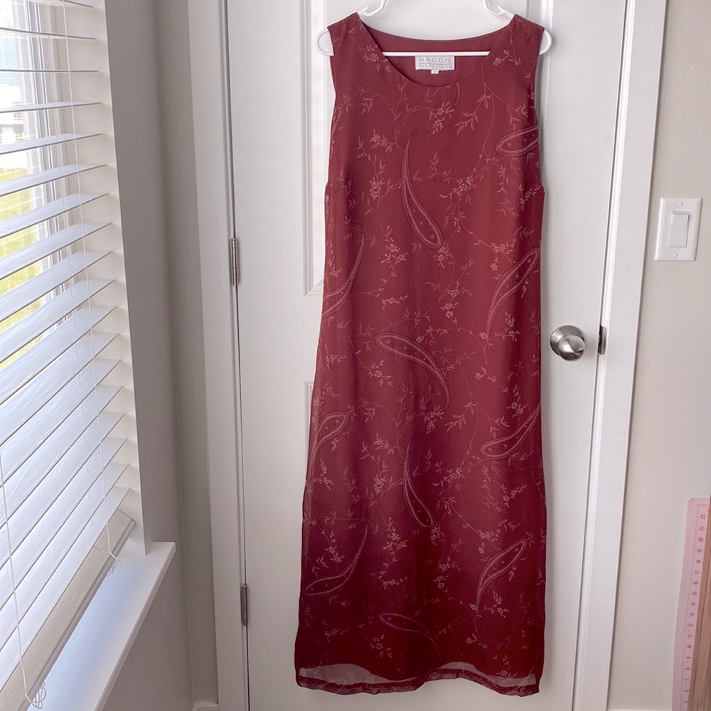 Vintage Maggie McNaughton Sleeveless Dress